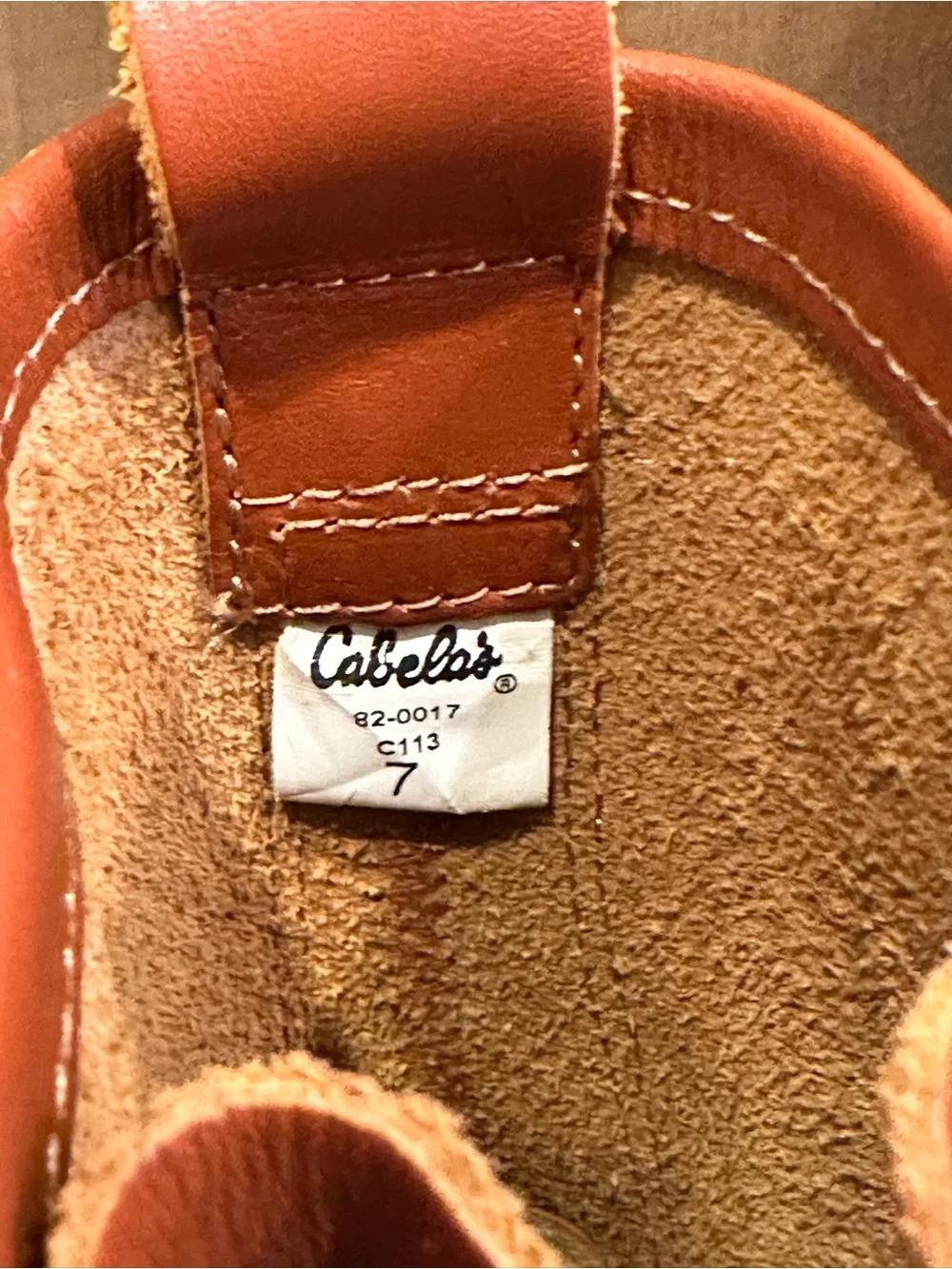 Cabela's Brown and Tan Waterproof Lace-Up Men's Boots